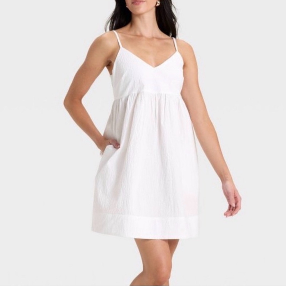 White Babydoll Dress